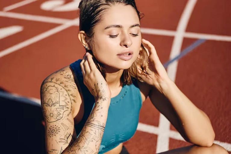 Keep Your Skin Calm After a Workout