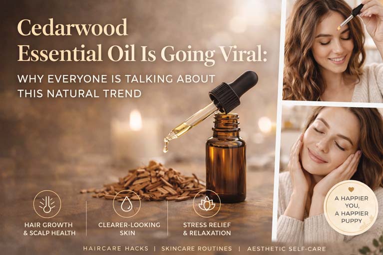 Cedarwood Essential Oil Is Going Viral: Everyone Is Talking About This Trend