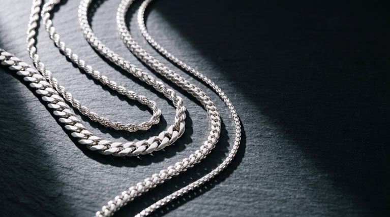 Top 8 Jewelry Brands in the US for Silver Chains